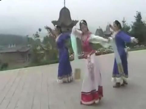 有藏族舞蹈《天路》的教学版的视频吗