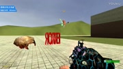 gmod模组大乱斗:我的世界TNT水下爆炸,霸王龙