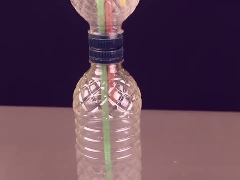 牛人自制循环水喷泉,看了3遍我愣是没看明白,太神奇了
