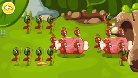 奇妙昆虫世界:蚂蚁士兵美食大战游戏